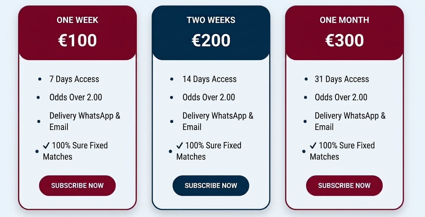 Daily Fixed Matches Subscription